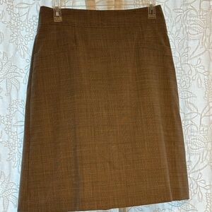 Banana Republic women's plaid A-Line Skirt